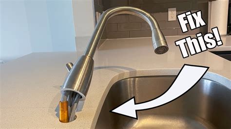 moen single handle kitchen faucet loose|Moen Kitchen Faucet Handle Loose: Step